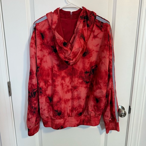 Hardwood Classics Mitchell & Ness Houston Rockets Women’s XL Windbreaker Jacket - Picture 2 of 5